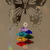 Faux Crystal Sun Catcher Decoration Hollow Fairy Tree of Life Owl Butterfly Hummingbird Hanging Ornament Indoor Outdoor Home Office Garden
