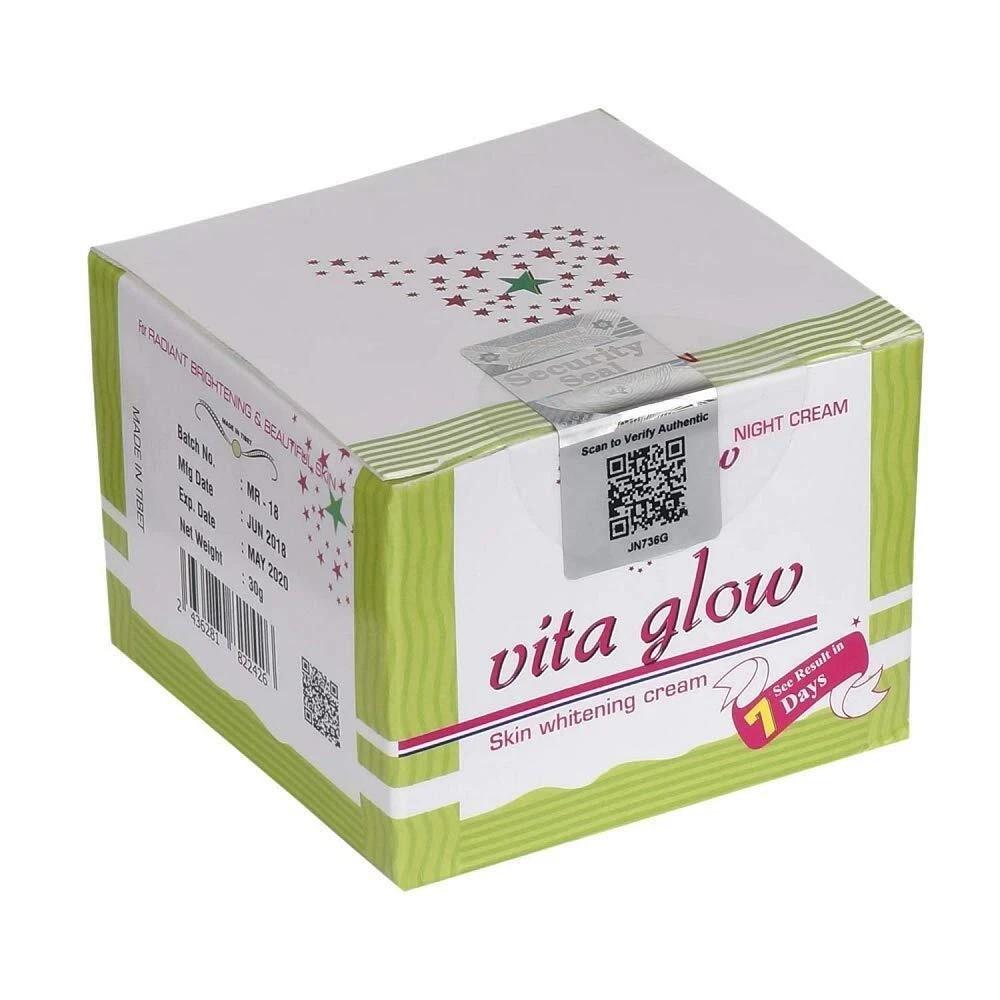 Vita Glow Ночной крем для отбеливания кожи Для всех типов кожи 30 г