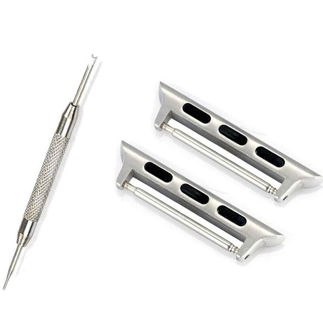 Адаптер для Apple Watch Ultra 8 7 6 5 4 se 49 мм 45 мм 44 мм 41 мм 40 мм адаптер для ремешка Соединитель из нержавеющей стали Аксессуары для iWatch