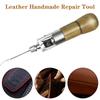 Полоски для сшивания ремней Набор для самостоятельного шитья кожи Шило для рукоделия Край кожи Вощеная нить Инструменты для ручного шитья Инструменты для ремонта холста для сапожника