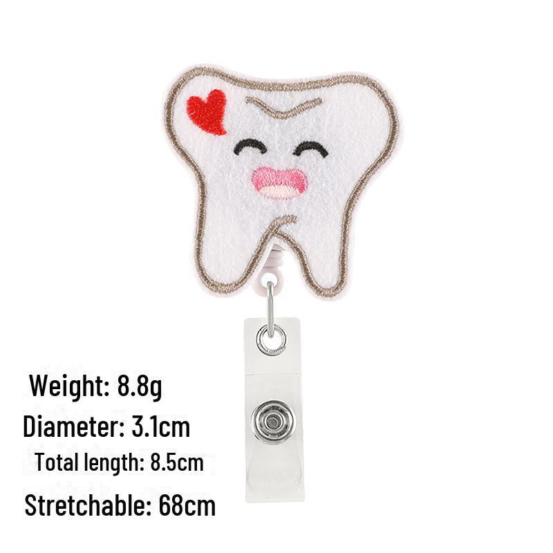 Вышитый бейдж и нашивка на одежду - легко вытягиваемая пряжка для врачей и медсестер