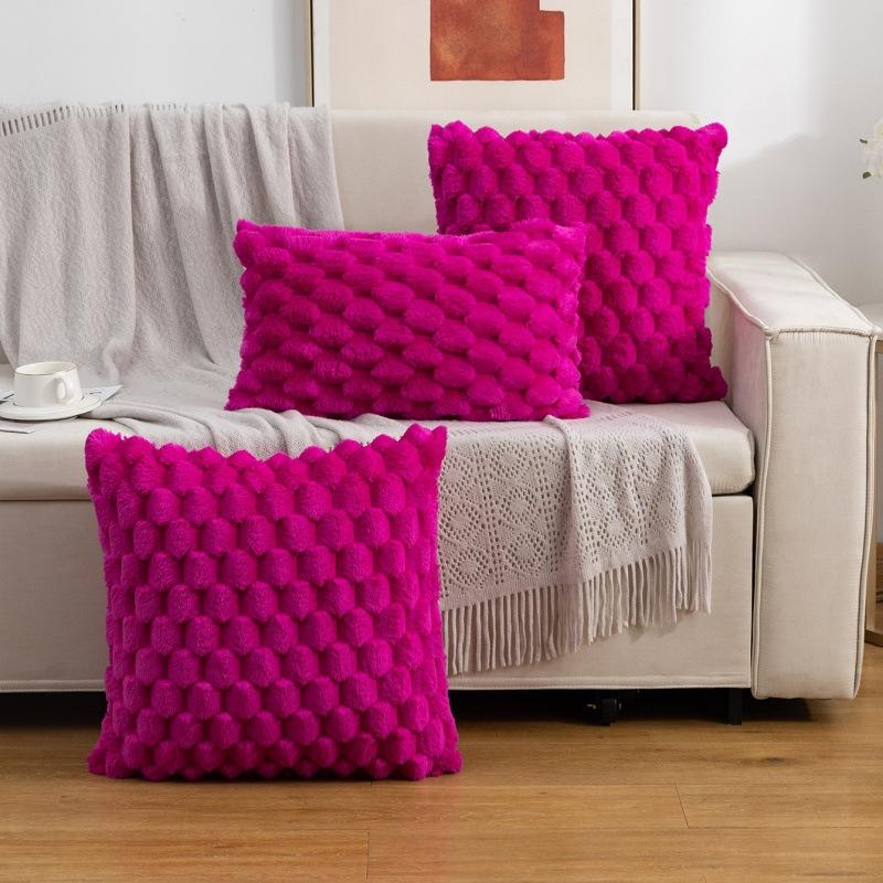 Наволочка Подушка Уютная Плюшевая Наволочка С Кисточками для Дивана Гостиной Украшение Наволочка Скандинавский Домашний Декор Зимняя Наволочка