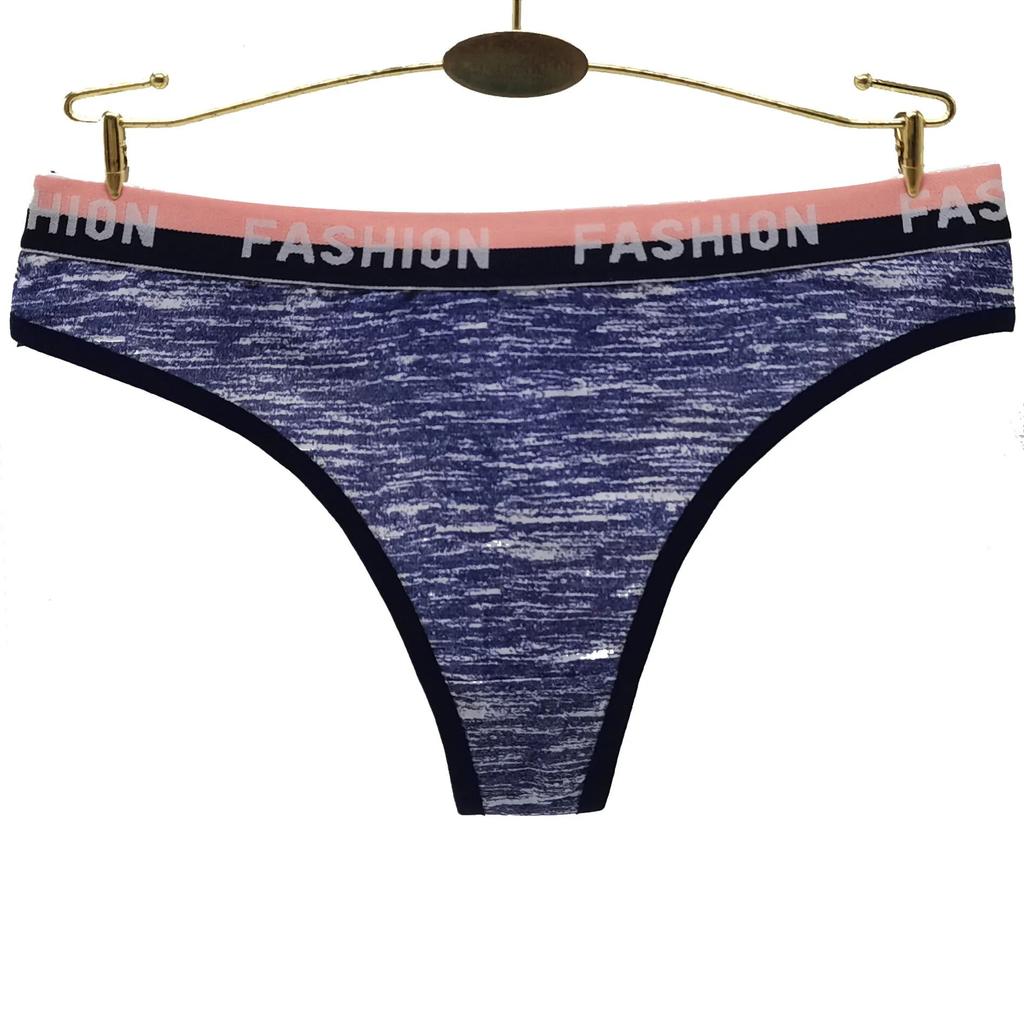 G-string Panties Cotton Women's Underwear Sexy Panties Female Underpants Thong Camouflage Pantys Lingerie Femme 6 Pcs/lot