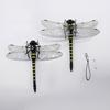 Simulated Dragonfly Pendant PVC Hanging Repellent Realistic Design Pest Deterrence Ornament Dragonfly Hunting Accessory