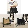 Mountain Range Small Crossbody Bag With Nylon Material For Hiking And Travel