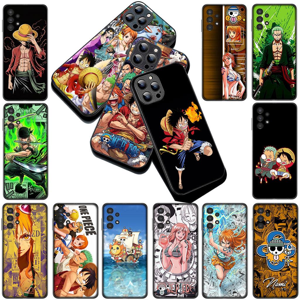 Roronoa Zoro Nami One Luffy Pieces Phone Cover for Samsung Galaxy S10 S8 S9 Plus A33 A34 A31 70 A71 A72 Note 20 9 8 S10E Case