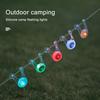 Лагерь окружающий свет водонепроницаемый бинауральный подвесной кнопочный переключатель декоративная палатка для кемпинга мигающие огни товары для улицы