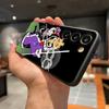 Потрясающий D-Digital C-Circus Чехол для телефона Samsung A56 A36 A26 A16 A15 A25 A35 A55 A14 A34 A24 A54 Черный Мягкий Чехол