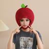 Личи Головной убор Наполненный хлопок Мультяшная шляпа Мягкий дышащий Реквизит для фотосессии Милая шляпа для костюма для выступлений для детей и взрослых