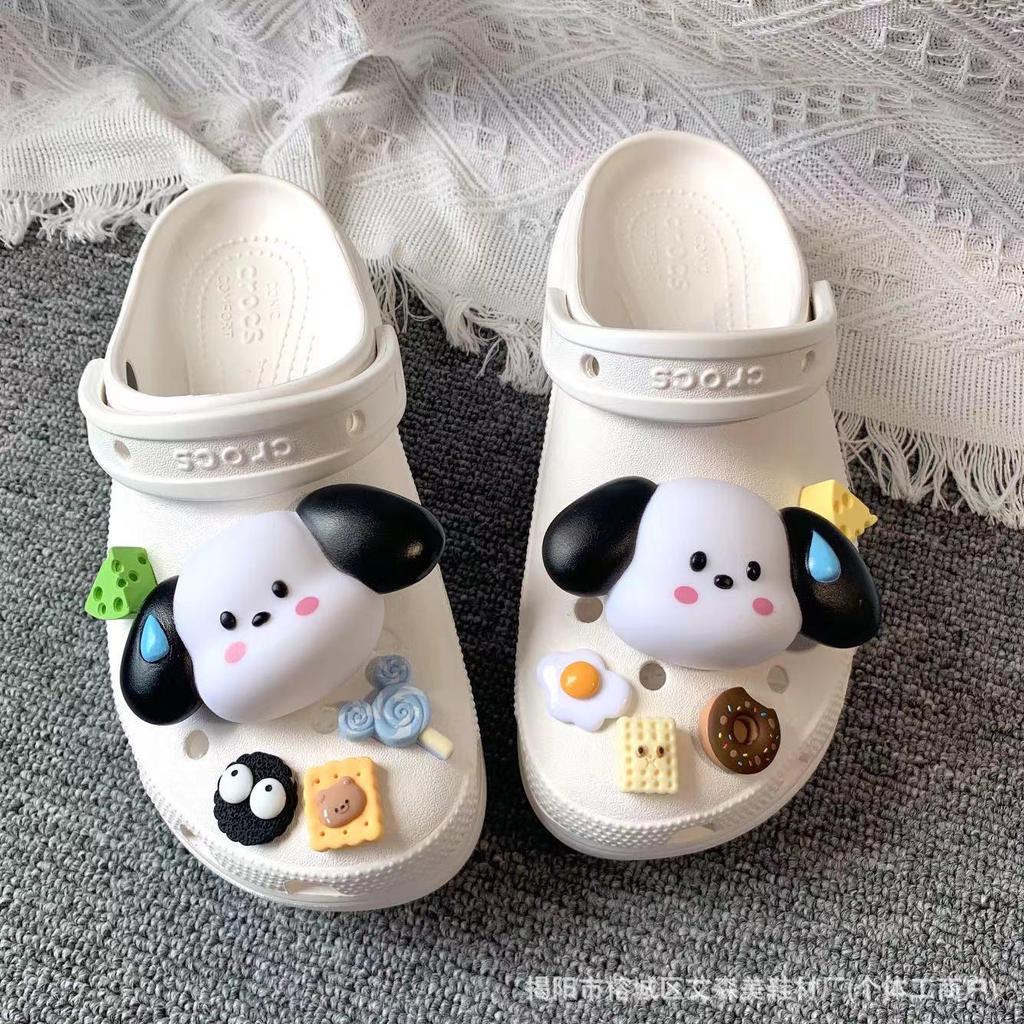 Cute Cartoon Shoe Charms: Kids' Croc Accessories, 3D Snap-On Flower Decorations for Boys & Girls