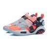 Баскетбольные кроссовки Li Ning All City 9 V2 Youth Low Top, детские кроссовки оранжево-синего цвета ABPR055-2