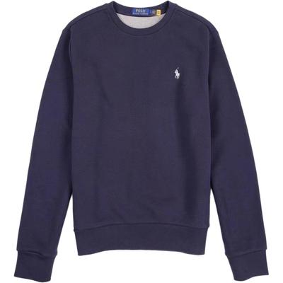 Polo FW24 Pony вышитый круглый вырез с длинным рукавом толстовка мужская толстовка синяя 710634932-009
