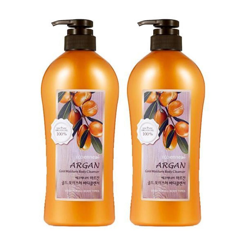 Welcos Fruit Nara Argan Gold Увлажняющий гель для душа X2