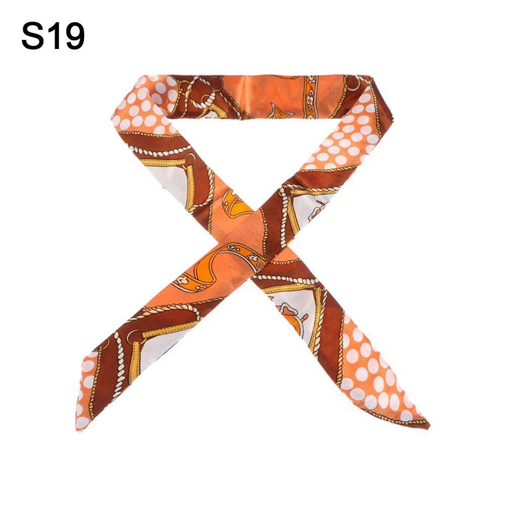 Аксессуары Запястье/Пояс Маленький шелковый шарф Шейный шарф Ручка сумки Лента Декор Лента шарф