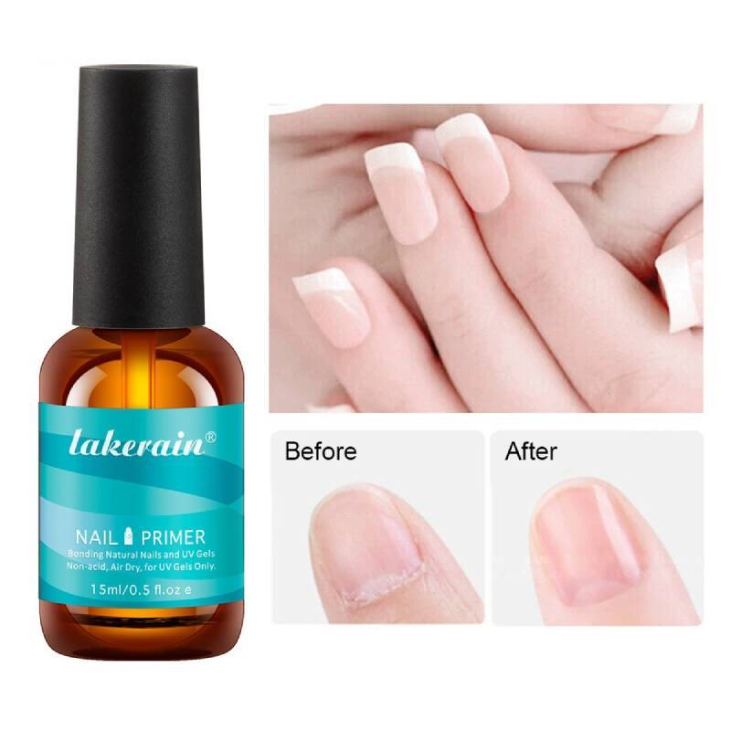 Nail Primer Set With Balancing Solution And Adhesive For Professional Manicure Care