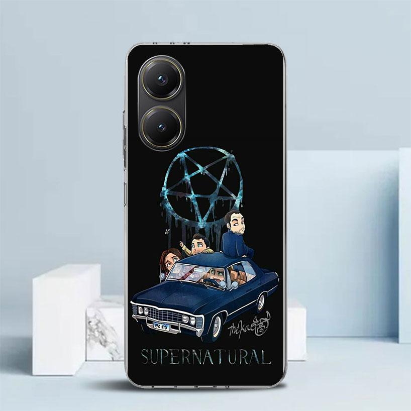 Angel Castiel Supernatural Soft Cover for Xiaomi Poco F7 Ultra X7 X6 X5 Pro M7 Phone Case Redmi 15 15C 13 13C 12 12C 10 10C Prin
