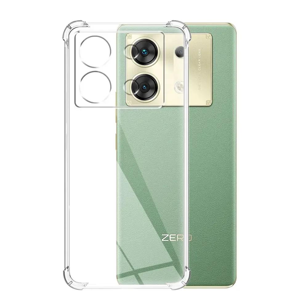 Для Infinix Zero 30 5G Чехол Силиконовый Мягкий Ударопрочный Задняя Крышка Для Infinix Zero 30 Прозрачный Чехол Для Телефона Для Zero 30 Funda Coque