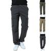 Men's Casual Cargo Pants with Multiple Pockets, Comfortable and Durable for Outdoor and Everyday Wear