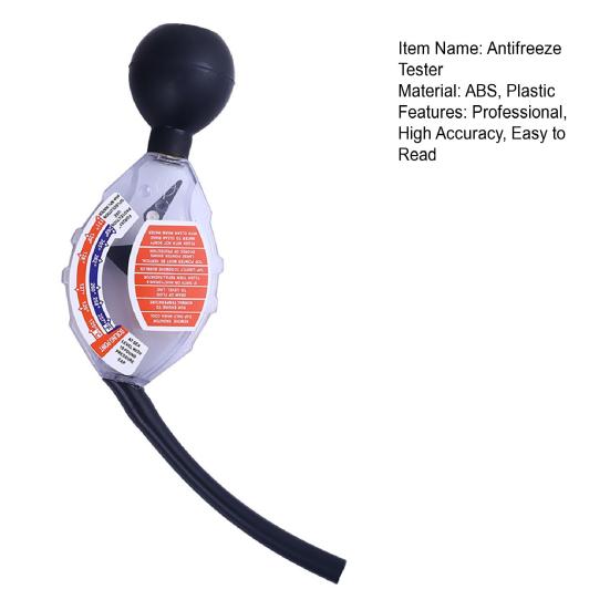 Практичный тестер антифриза для аккумуляторной батареи, точное измерение уровня/точки шкалы