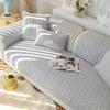Sofa Cushion Four Seasons Universal Simple and Modern Fabric Craft Living Room Light Luxury Non-Slip Seat Cushion Sofa Cover Slipcover Thickened