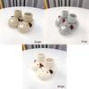 Plus Thick Plush Protect Foot Cover Children's Cotton Shoes Baby Toddler Shoes First Walkers Winter