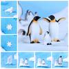 Cute Mini Animal Statue Miniature Model Micro Iceberg Series Resin Ornaments Handcraft Figurine