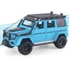 Масштаб 1/24, мини-автоматическое моделирование BENZ Adenture G550 SUV 4x4, литой игрушечный транспорт со звуком и светом, подарок для мальчиков
