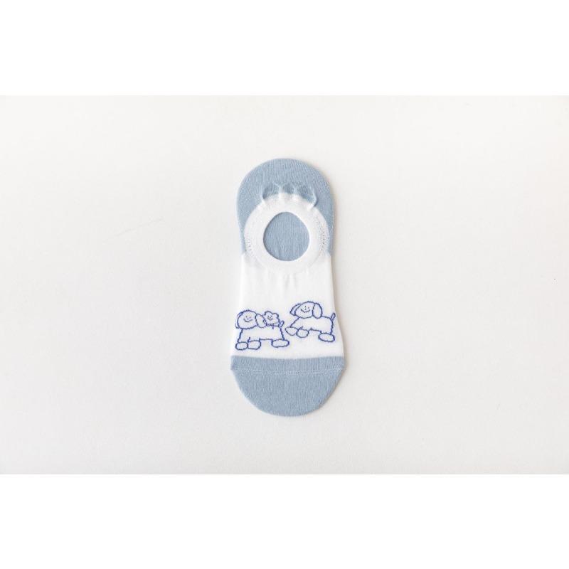 Женские летние тонкие милые туфли с мелким вырезом, не спадающие, с невидимыми носками-следками