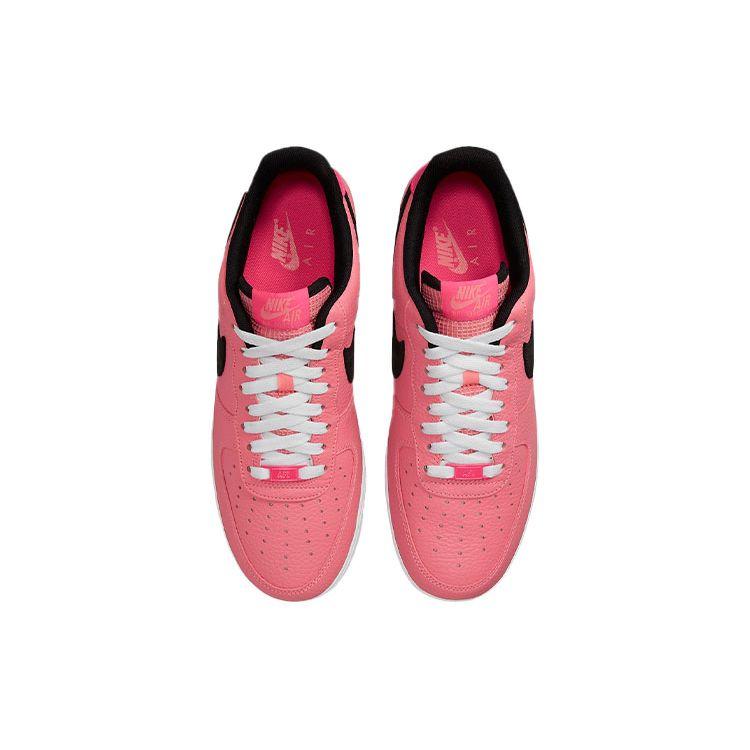 Nike Air Force 1 Low 07 Pink Gaze Черные мужские кроссовки Белые гипер-розовые DZ4861-600