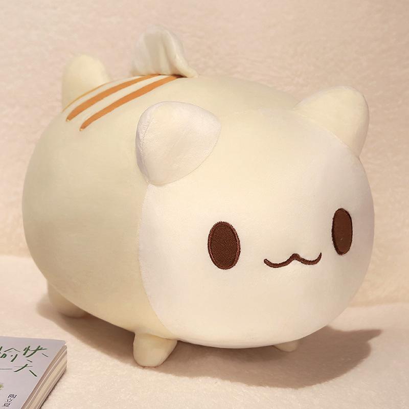 Cute Fat Cat Throw Pillow Plush Toy Doll Kitten Doll Home Sofa Pillow Cushion Rag Doll