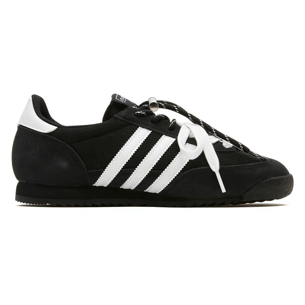 Adidas Originals R71 Light Ash Abrasion Resistant Low top Casual Shoes Unisex Black White IH1324(Team293-)