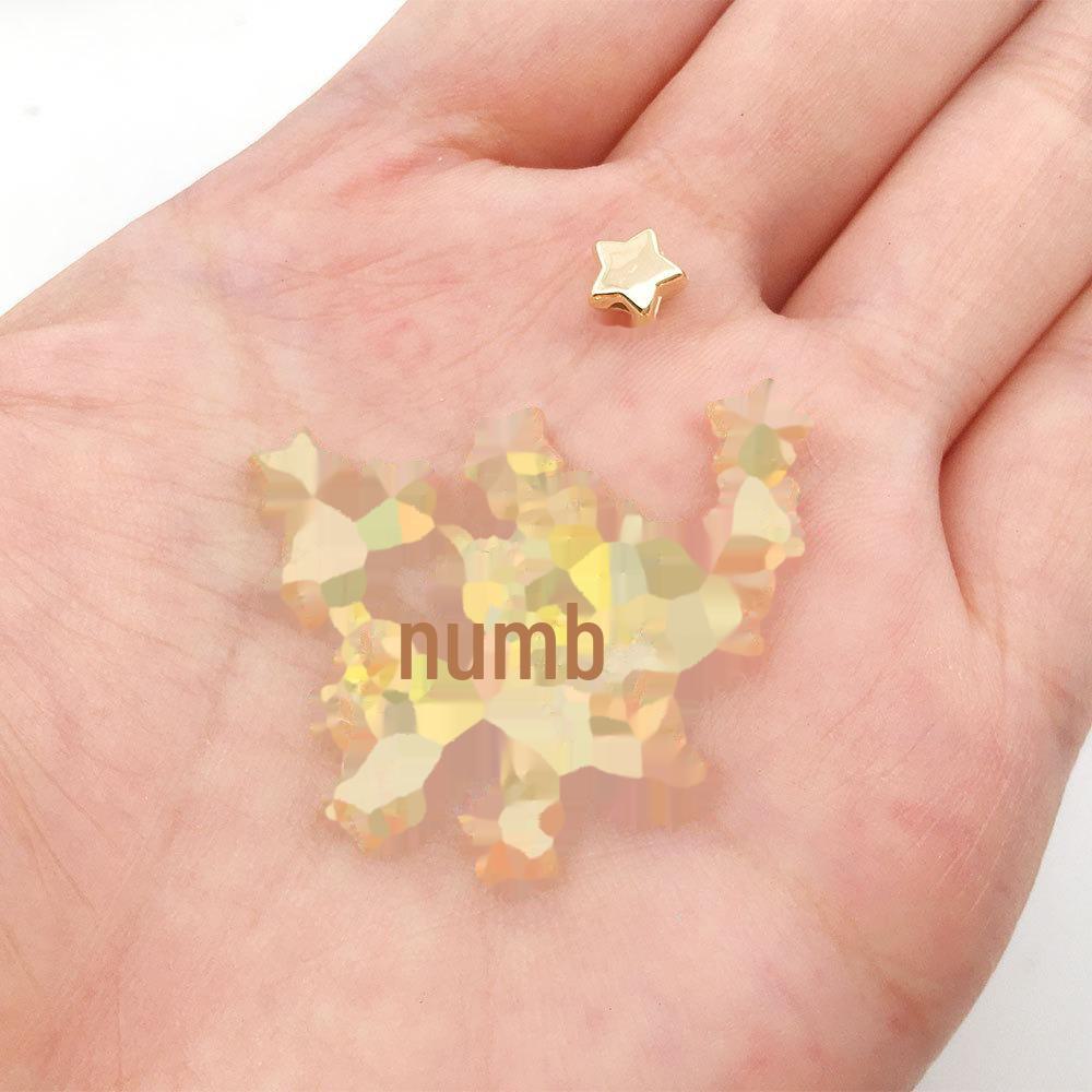 «Набор для самостоятельного изготовления бижутерии 2000 года.: Круглые перфорированные пластиковые бусины CCB для браслетов"