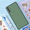 Эстетичный чехол цвета шалфея для Samsung Galaxy S23 S22 S21 Ultra S20 FE S9 S10 Note 10 Plus Note 20 Ultra с полной защитой