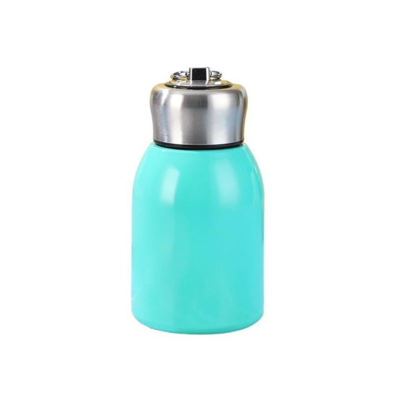 300 мл Карманная кружка из нержавеющей стали Дорожная термокружка для кофе Мини термос Вакуумная фляга Изолированная кружка Спортивная бутылка для воды