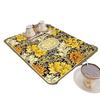 Впитывающая подставка-коврик из диатомитовой грязи для сушки кухонной столешницы и в качестве подставки под стакан