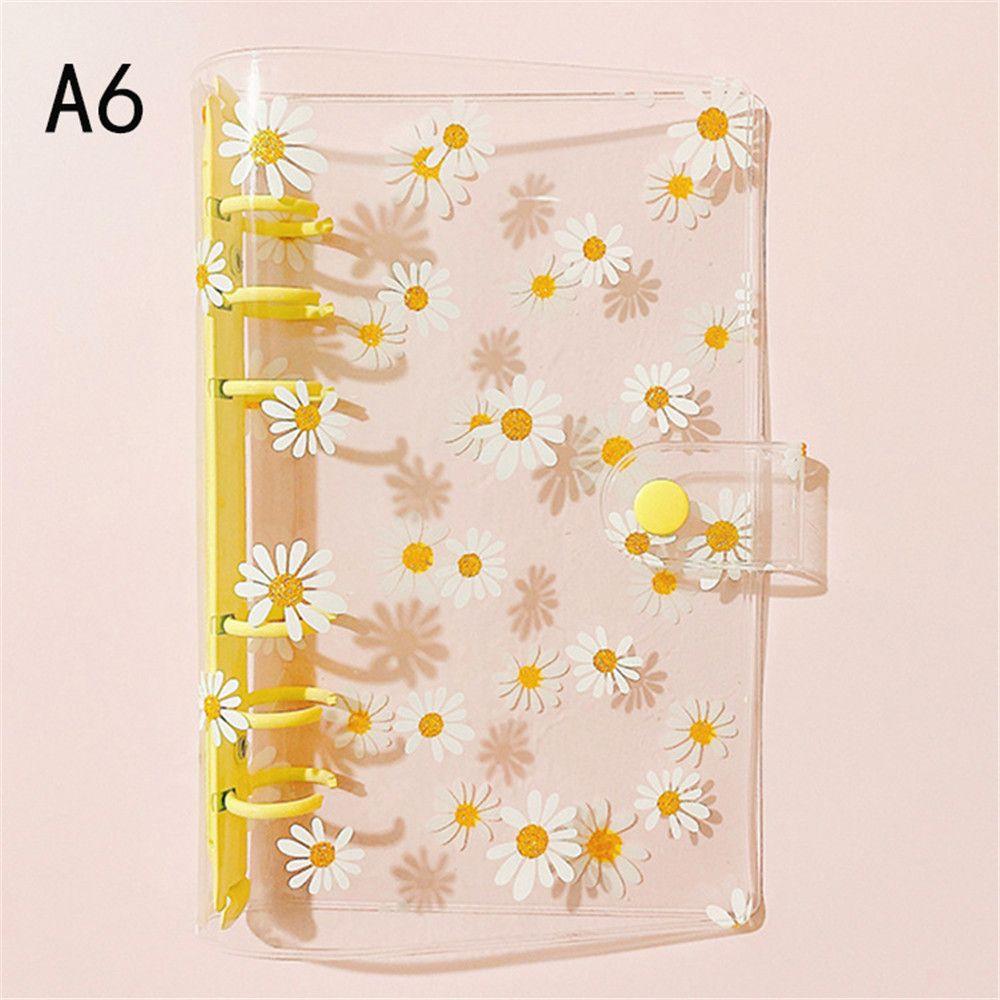 New School Supplies Stationery Notebook Binder Binder Pockets Transparent Folders A5A6