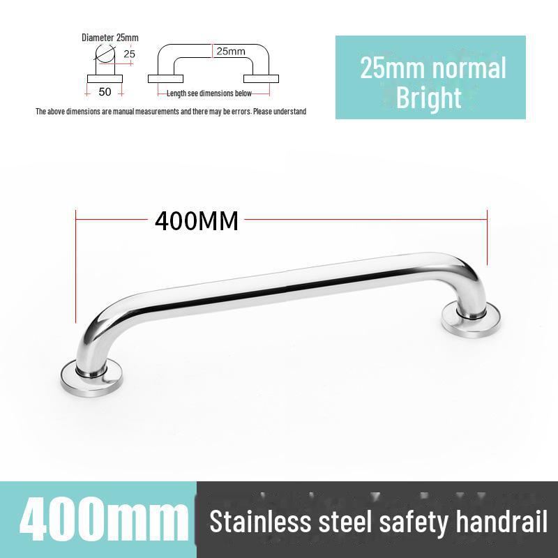 304 Stainless Steel Barrier-Free Bathroom Safety Handrail for Disabled and Elderly