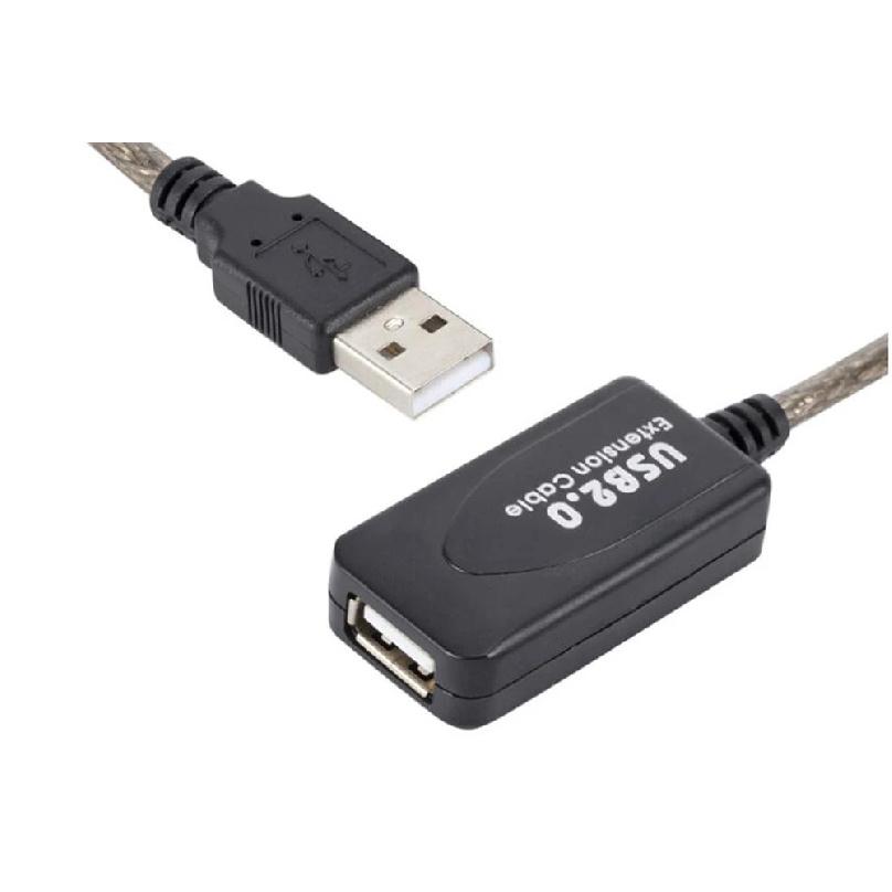 3M 5M 10M 15M 20M 25M 30M USB 2.0 Удлинительный кабель Папа-Мама Активный повторитель Удлинитель для беспроводной сетевой карты USB-адаптер Кабель