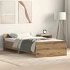 VidaXL Bed Frames Without Mattress Artisan Oak 75x190 Cm, Bedroom Furniture, Bed Base, Single Bed, Bed, Bed Frame, 862311