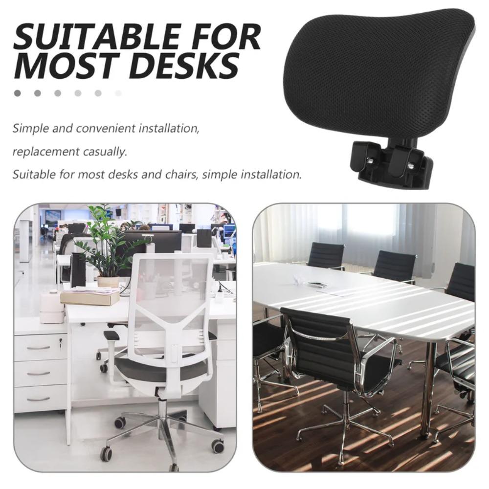 Black Lift Headrest Plastic Office Chair Head Pillows Computer Chair Headrest  Neck Protection