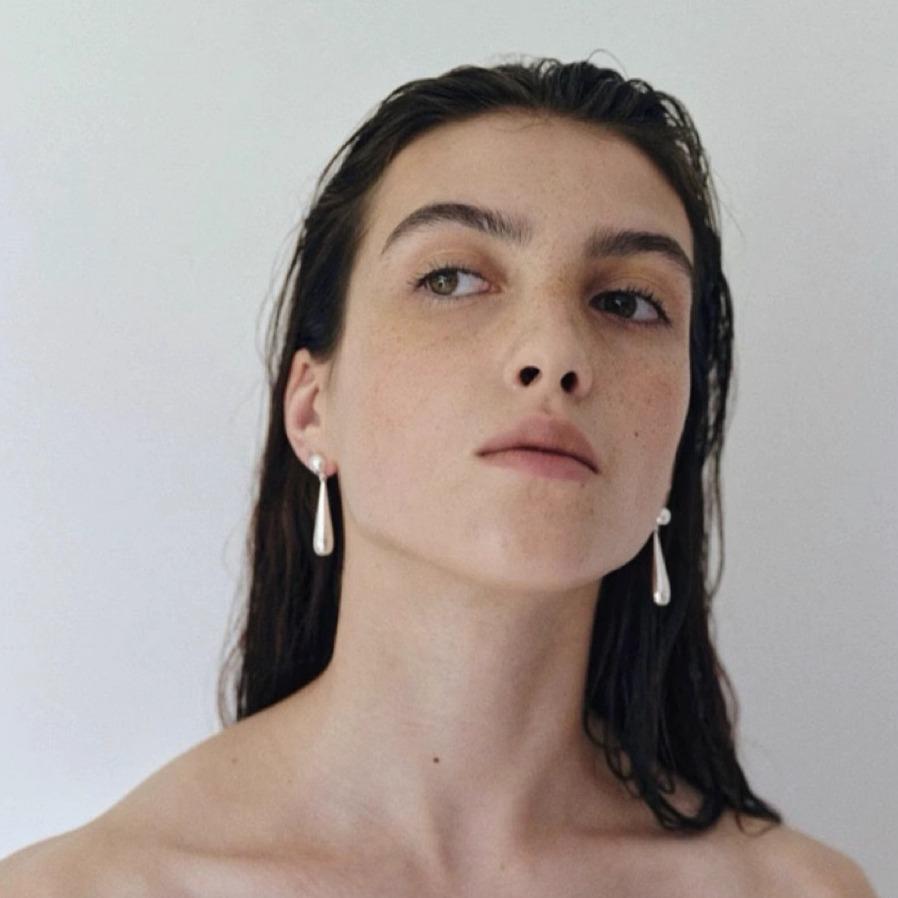 SophieBuhai Модные Простые Серьги-Капли Женские Элегантные Металлические Серьги-Украшения Форма Капли Висячие Серьги
