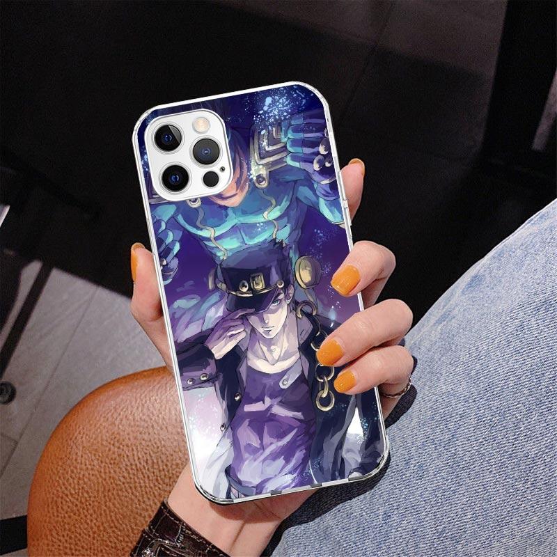 Чехол для телефона JoJo's Bizarre Adventure Для iPhone 17 Air 16 Pro Max 16E 15 + 14 Plus 11 12 13 Mini 7 8 SE Подарок Чехол с принтом Fundas 17