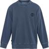 Retro Solid Versatile Casual Comfortable Sweatshirt Men Sweatshirt Deep-Sapphire-Blue A697U-433