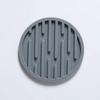 10cm Non-slip Soft Rubber Kitchen Coaster Thick Silicone Coaster Round Heat-resistant Coffee Beverage Water Insulation Mat