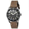 Spinicaa CROFT Black Stainless Sapphire 15 ATM Water Men's Watch, 40mm, Dial, Steel, Crystal, Automatic, Resistance, Brown, SP-5100-01 [Used]