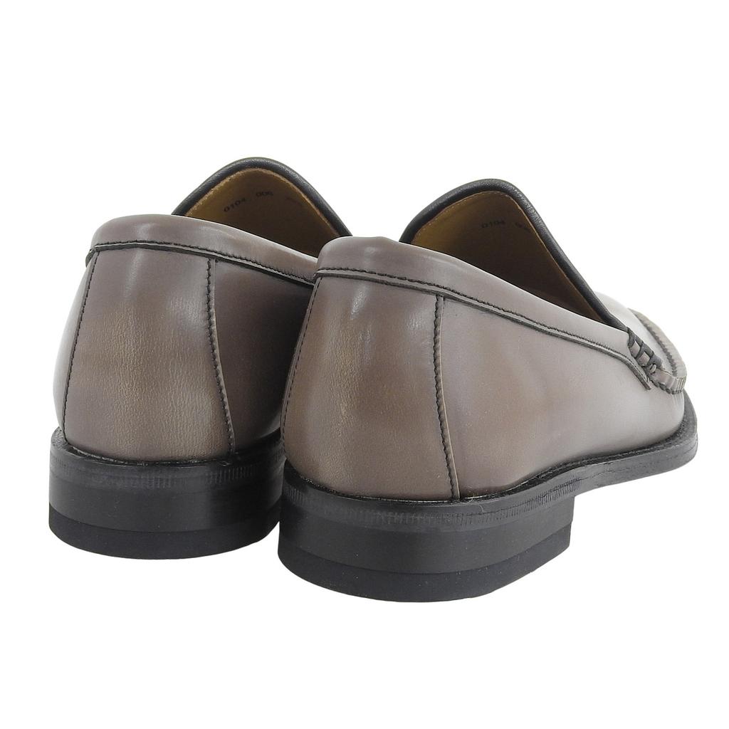 Безупречные туфли REGAL из кожи, 50-летний юбилей, лоферы с пряжкой-коброй, серые, мужские, 25.5, Б/У