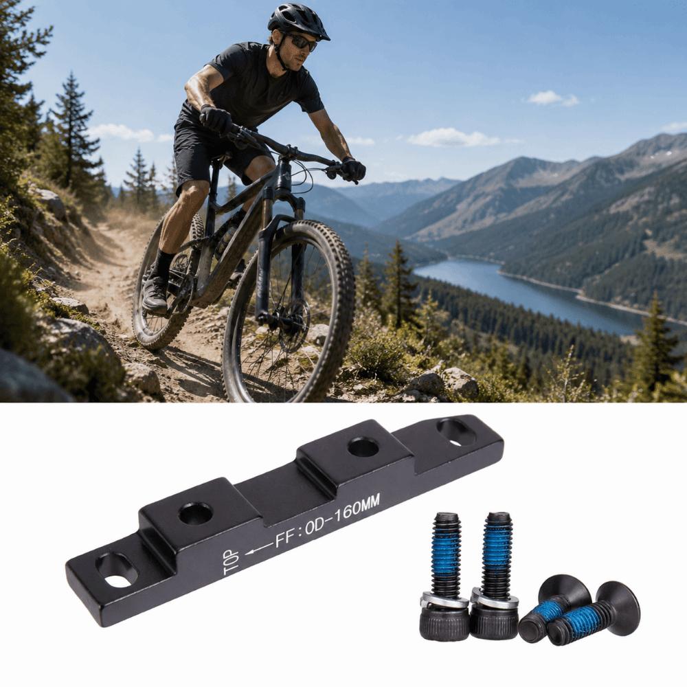 Aluminum Alloy Disc Brake Adaptor Flat Mount Bike Disc Brake Adapter for Mountain Bike