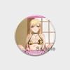 58 мм броши в стиле аниме My Dress-Up Darling Kitagawa Marin Kuroe Shizuku, значок для косплея, аксессуары, украшение для рюкзака, рождественский подарок