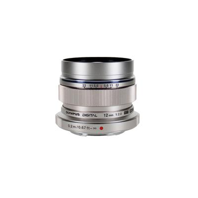 OLYMPUS DIGITAL ED 12mm Серебристый Фикс-объектив 12мм M.ZUIKO F2.0 (ED F2.0 SLV)
