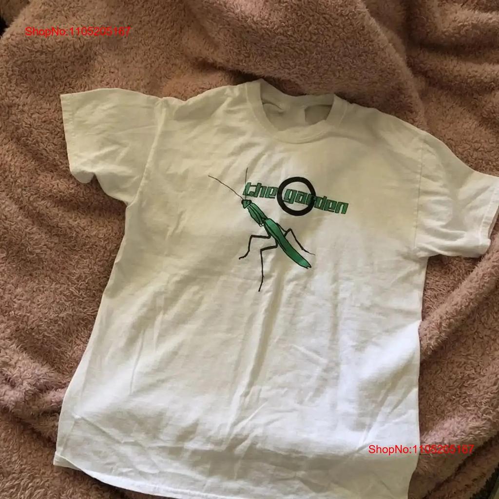 The Garden Band Tour White T Shirt Full Size S 5xl Vintage Slightly Versatile Streetwear Graphic Stylish Unisex Homme